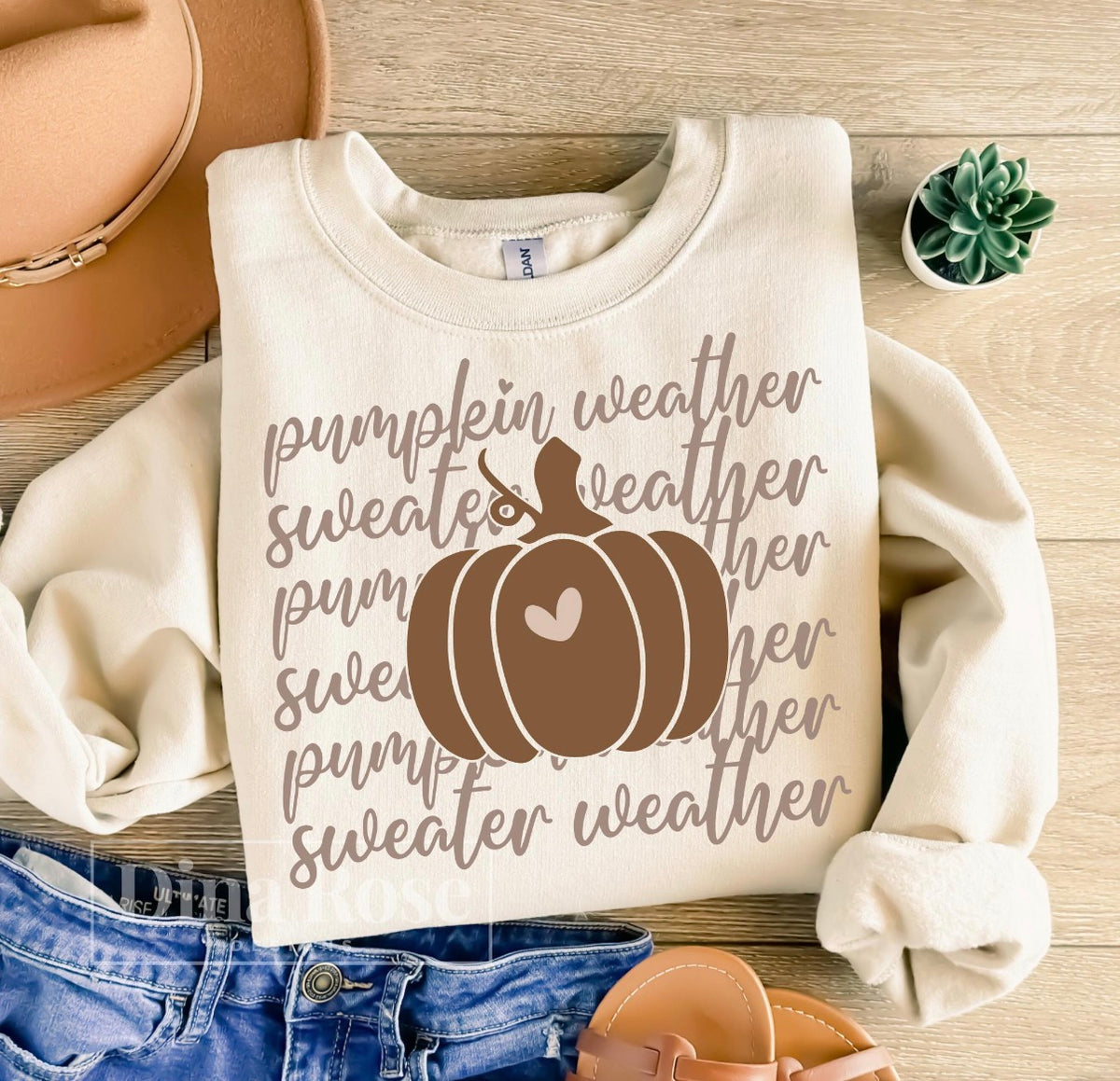 Pumpkin Sweater Weather | Women's Crewneck