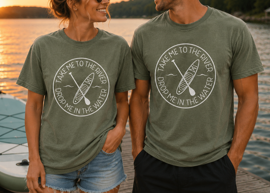 Take me/Drop me Unisex Tshirt