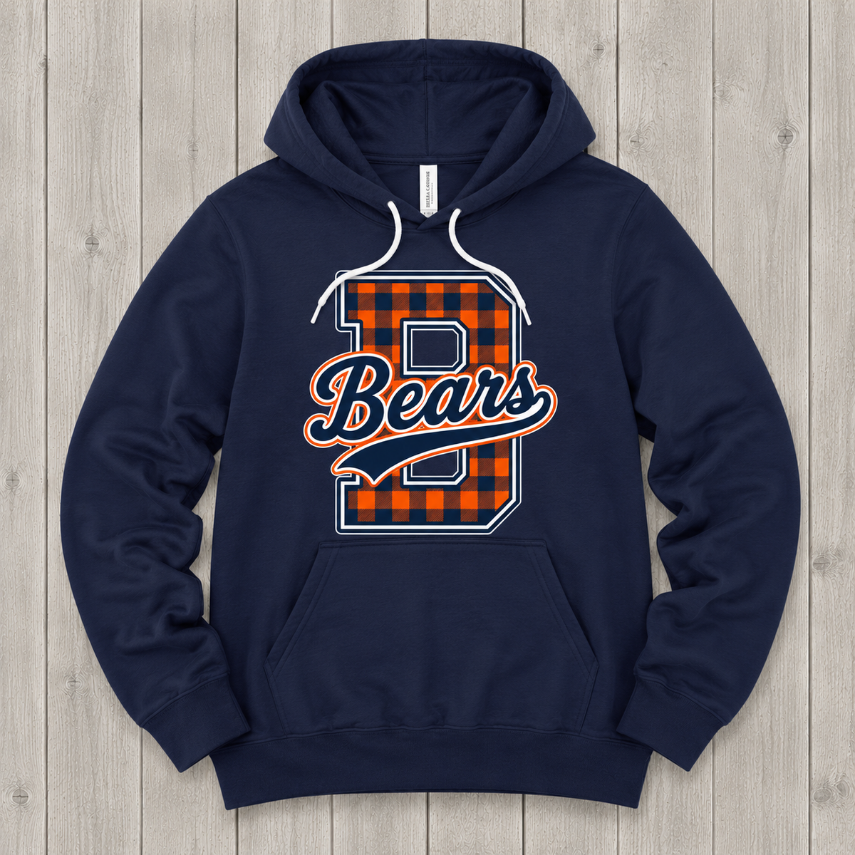 Bears Checkered | Unisex Hoodie or Crewneck