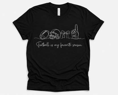 Football is My Favorite Season | Adult Tee
