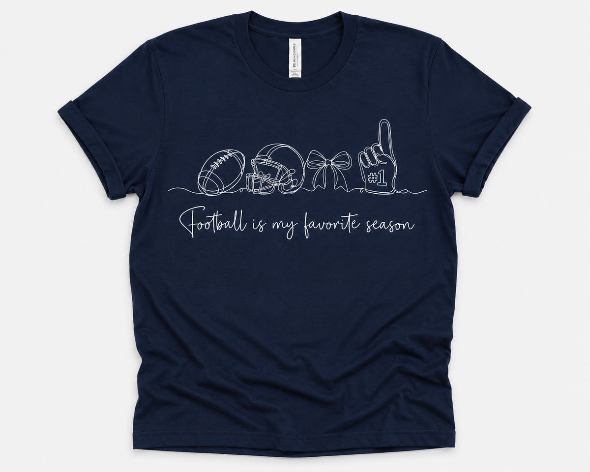 Football is My Favorite Season | Adult Tee