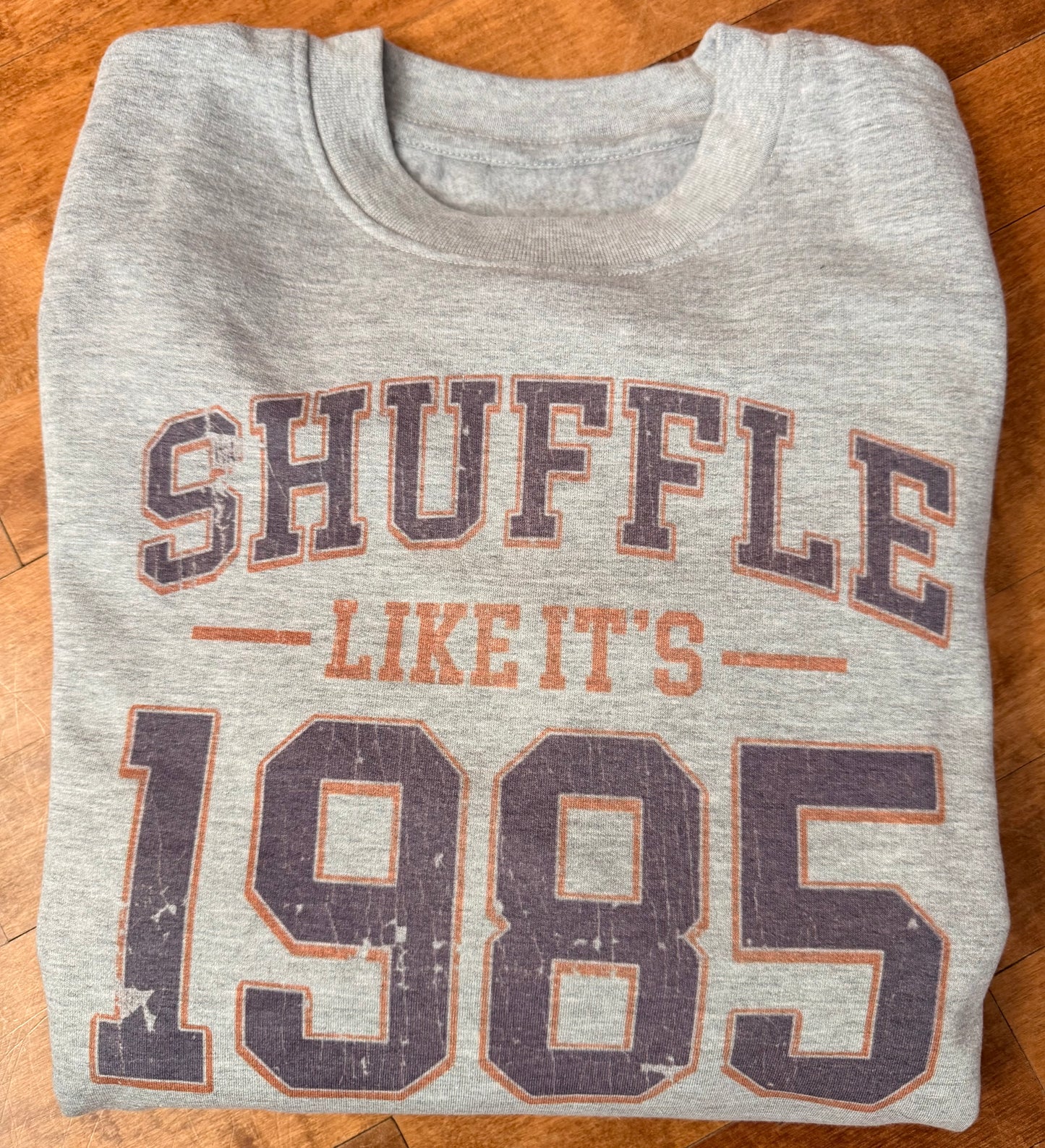 Shuffle like its '85 Unisex Crewneck Sweatshirt