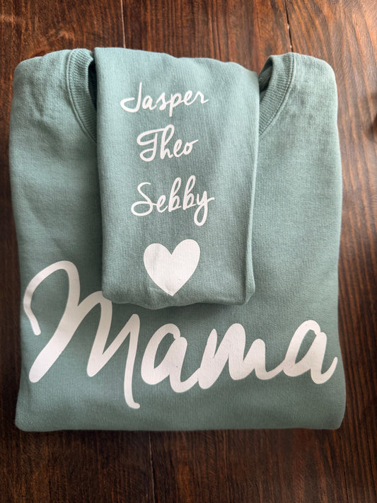 Custom Mama / Grandma / Nana Sweatshirt