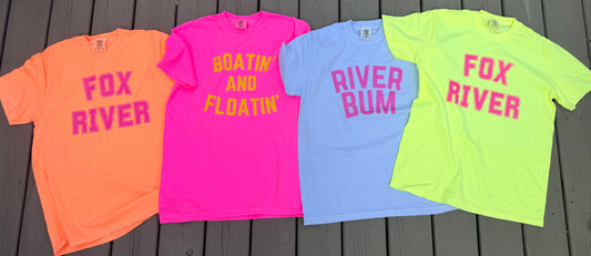 Neon sky River Bum Tee