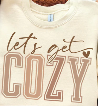 Let's Get Cozy | Women's Crewneck
