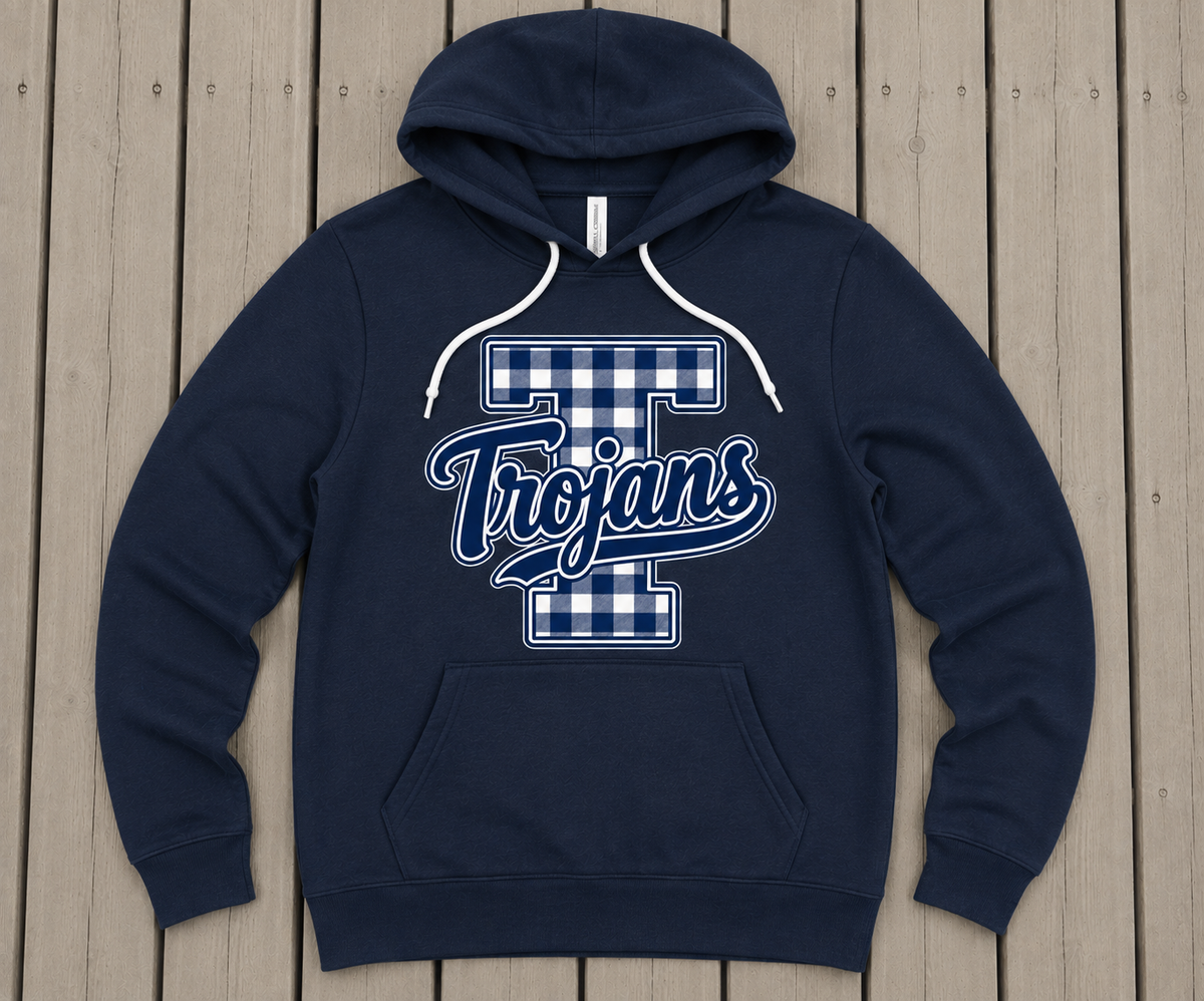 Custom Team Checkered Hoodie | Unisex Hoodie